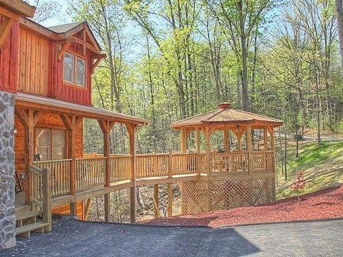 Majestic Springs Lodge Cabin McCookville Exterior foto