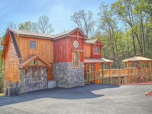 Majestic Springs Lodge Cabin McCookville Exterior foto